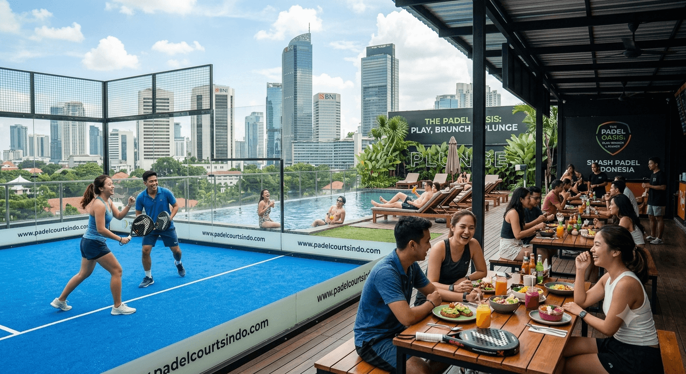 The Ultimate Guide to Jakarta’s Coolest Padel Courts: Play, Brunch, and Plunge