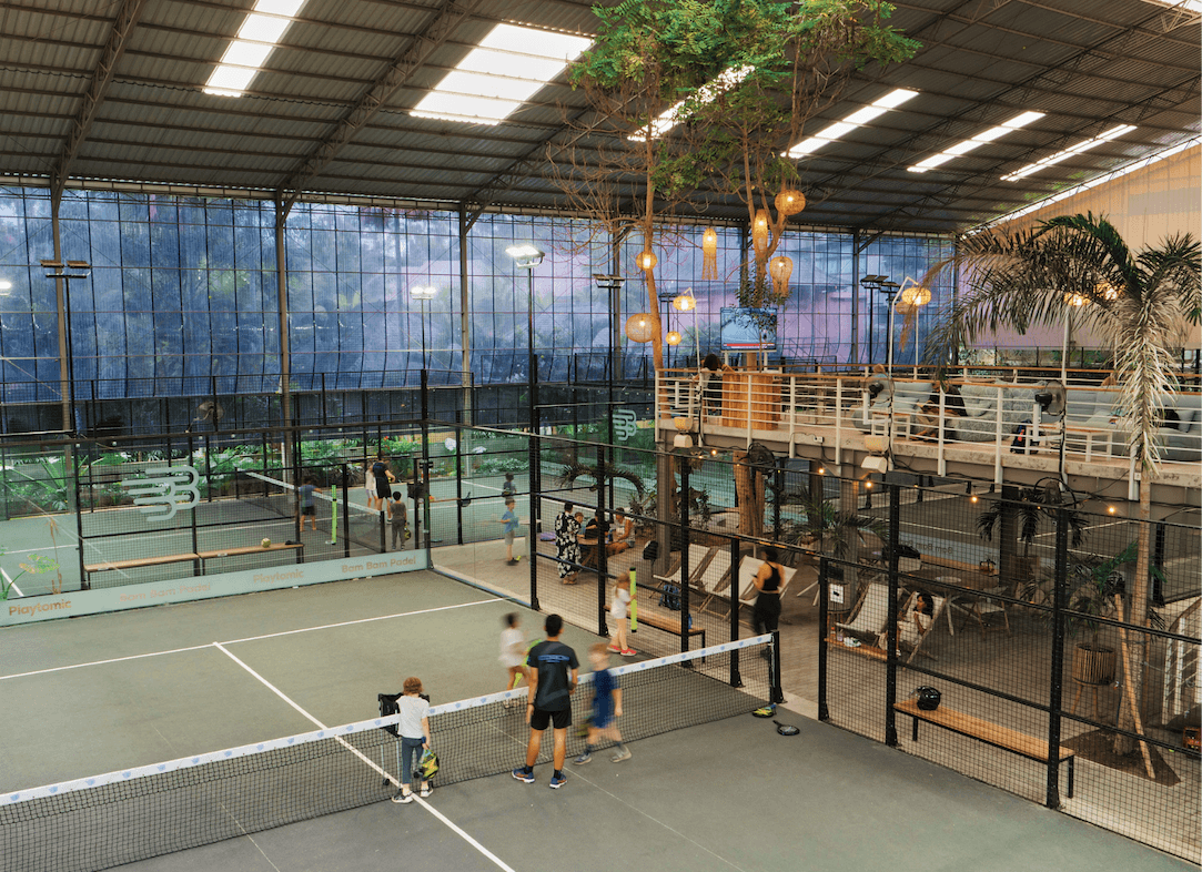 Bam Bam Padel - Ubud, Bali — 5 Covered Courts